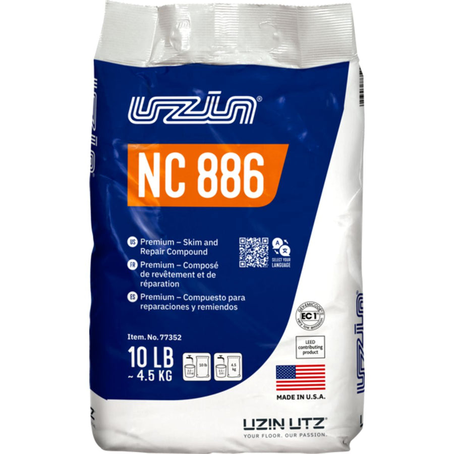 Uzin – NC 886 Premium – Skim & Repair Compound – 10 lb