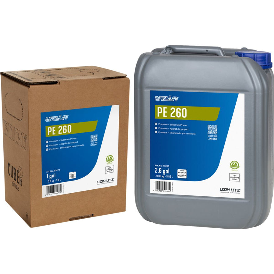 Uzin PE 260 Universal Substrate Primer packaging on white background