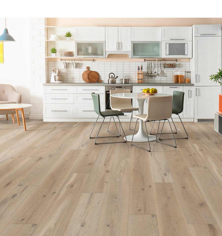COREtec Originals Premium Sea Salt Oak room scene