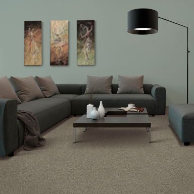 Mohawk - Homespun Linen - Earthly Details II - SmartStrand - Carpet