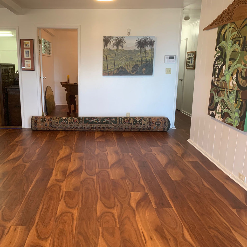 H&C Flooring and Stone Textured Sandalwood Luxury Vinyl Plank Flooring