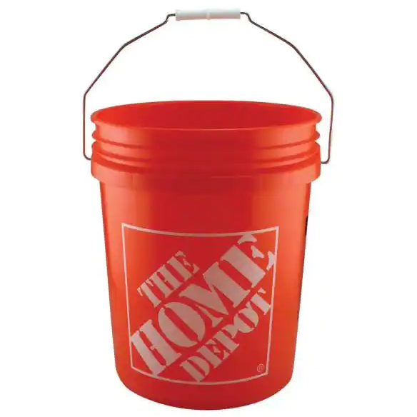 Home Depot - Bucket - 5-gal - Homer Mixing Trash Storage