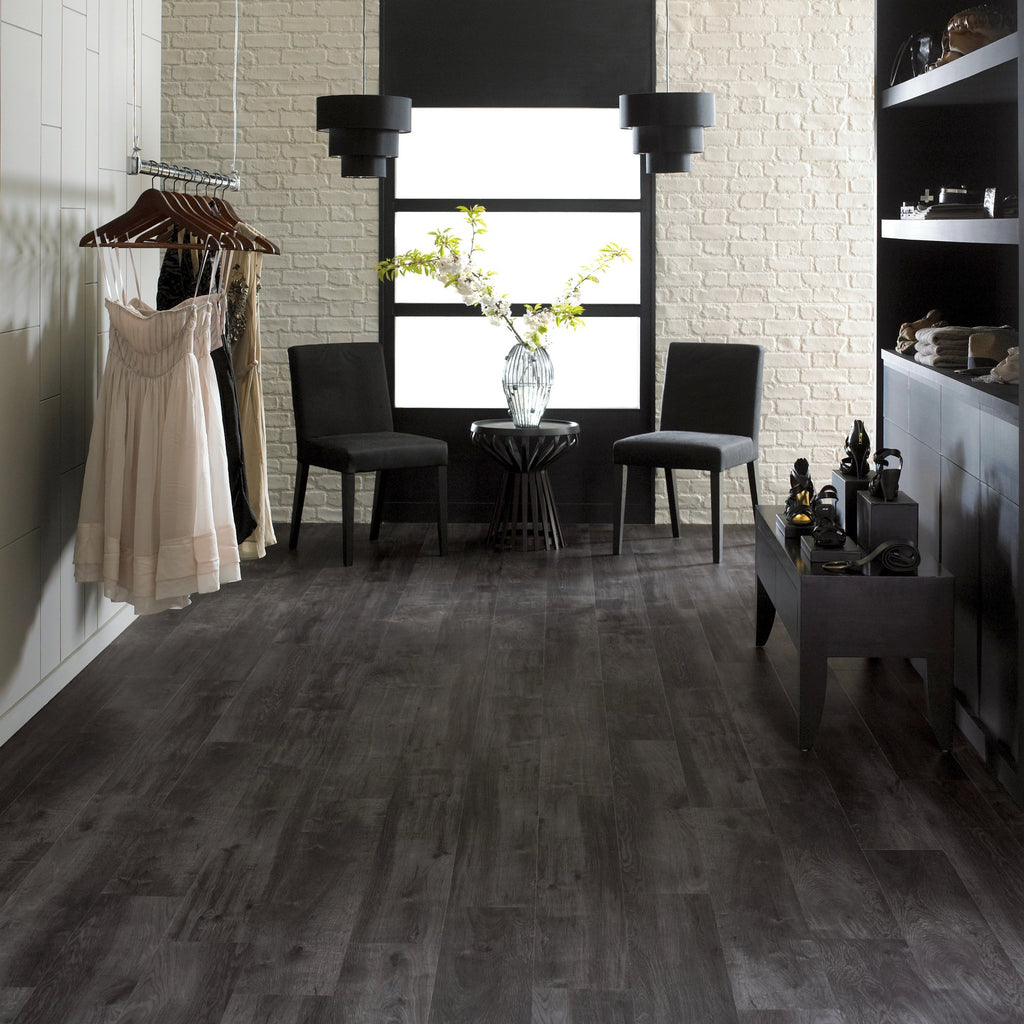 Karndean Flooring - Ebony-_1 - Van Gogh Rigid Core - Floating (click-in) - Vinyl plank - Commercial