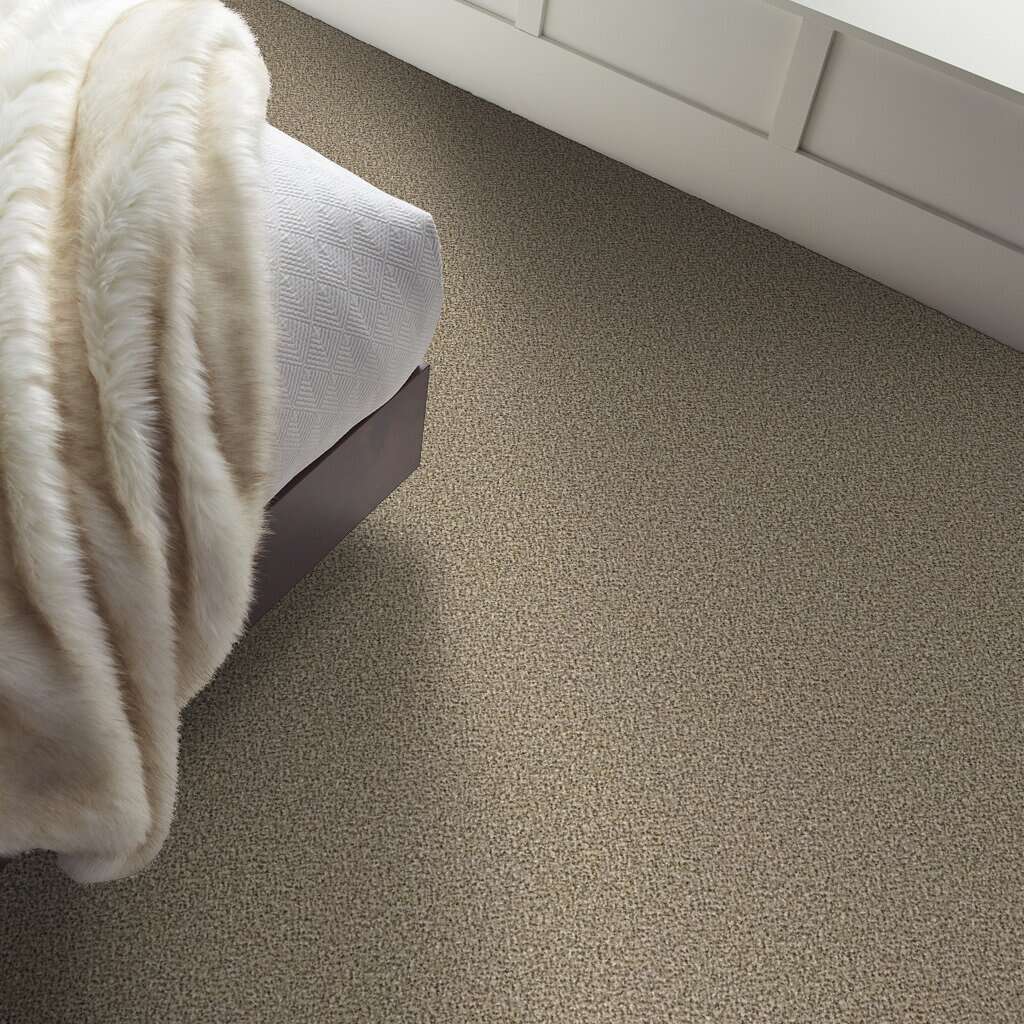 Shaw Floors - 00100 Sea Shell - E9288 BECAUSE WE CAN III 15' - Simply The Best - Carpet