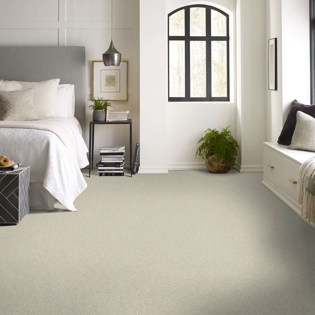 Shaw Floors - 00100 China Pearl - EA163 LOYAL BEAUTY II - Sfa - Carpet