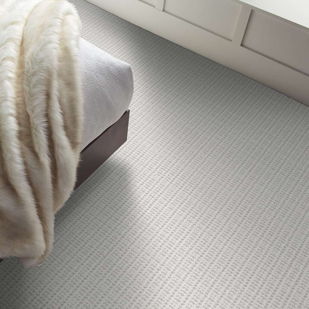 Shaw Floors - 00100 Snow Cap - 5E274 CHARMING TRANSITION - Pet Perfect Plus - Carpet